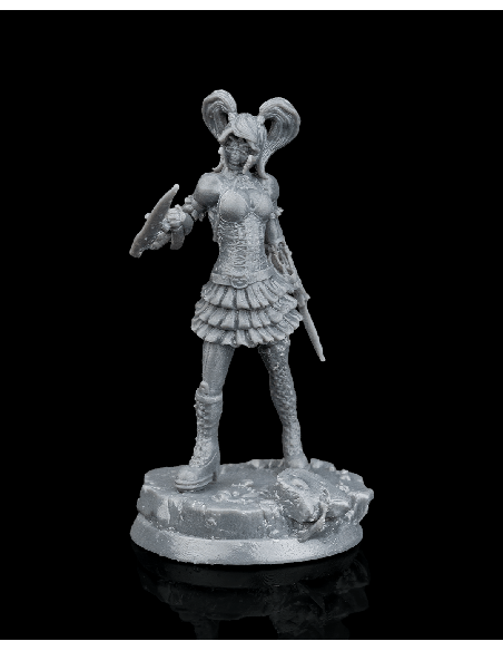 Twin Androids – Figurine résine | geek3D.fr