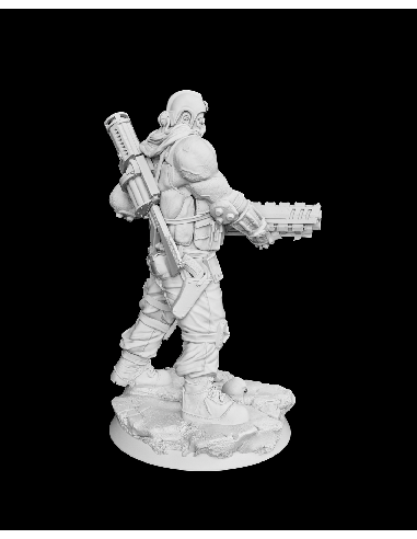 Assault Trooper – figurine résine 6