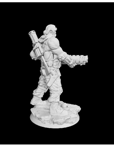 Assault Trooper – figurine résine 6
