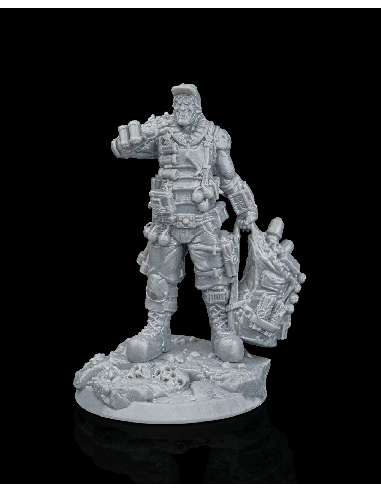 Bomber Trucker – figurine résine 1