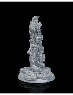 Bomber Trucker – figurine résine 1 2