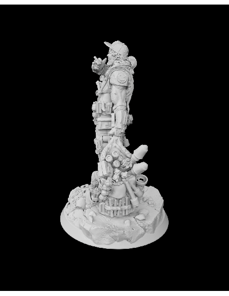 Bomber Trucker – Figurine résine | geek3D.fr