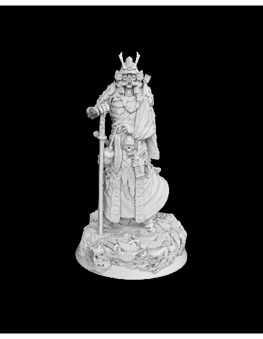 Cyber Samurai – Figurine résine | geek3D.fr