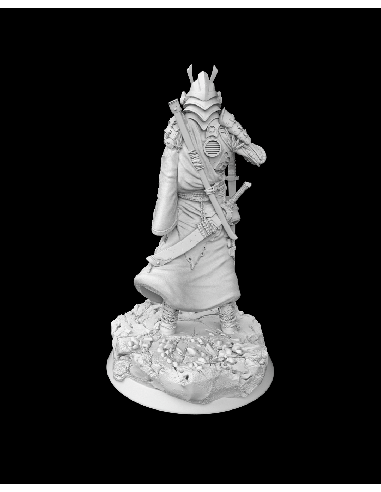 Cyber Samurai – Figurine résine | geek3D.fr