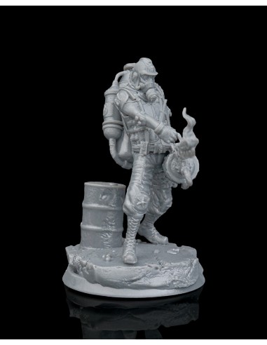 Flamethrower Troop – figurine résine 1