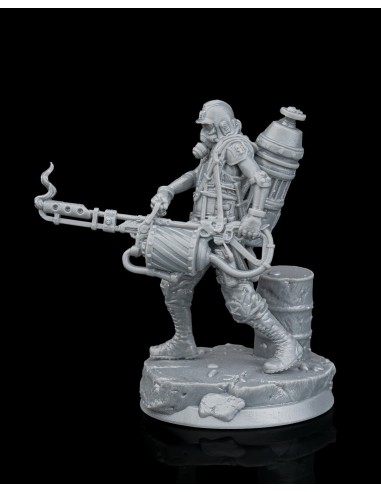 Flamethrower Troop – Figurine résine | geek3D.fr