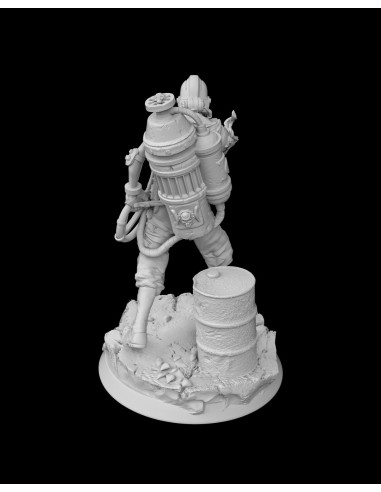 Flamethrower Troop – Figurine résine | geek3D.fr