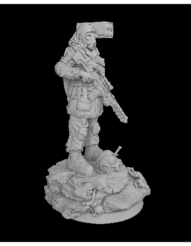 Sniper Trooper – Figurine résine | geek3D.fr