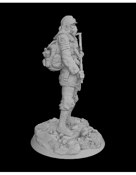 Soldier Trooper – Figurine résine | geek3D.fr