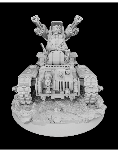 Mad Tank – figurine résine 1