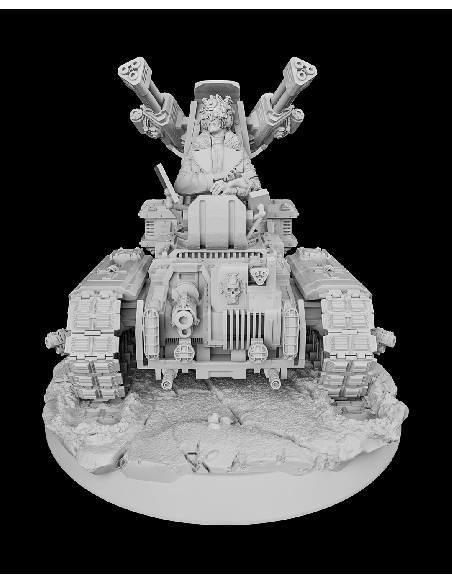 Mad Tank – figurine résine 1