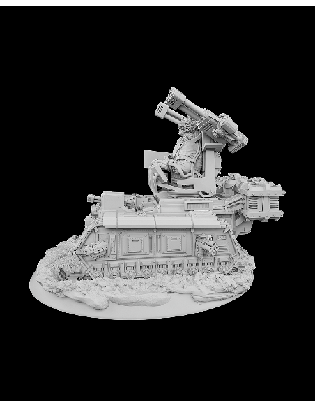 Mad Tank – Figurine résine | geek3D.fr