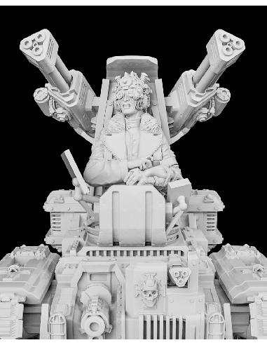 Mad Tank – Figurine résine | geek3D.fr
