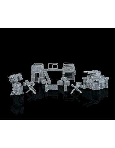 CyberPunk Warfare – Décor (Props) – figurine résine 1