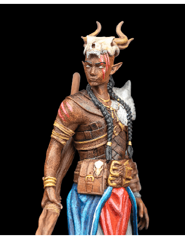 Ellion, The Nomadic Stranger – Figurine résine | geek3D.fr