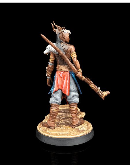 Ellion, The Nomadic Stranger – figurine résine 6