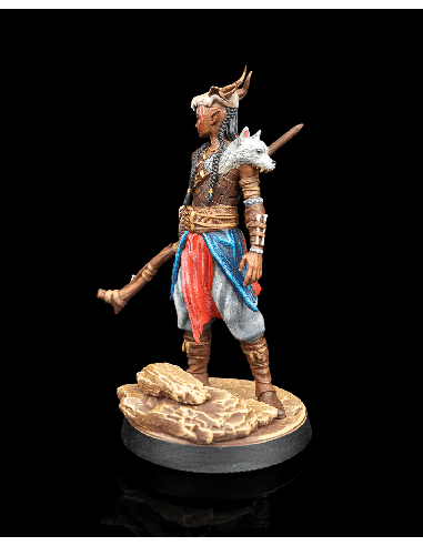 Ellion, The Nomadic Stranger – figurine résine 9