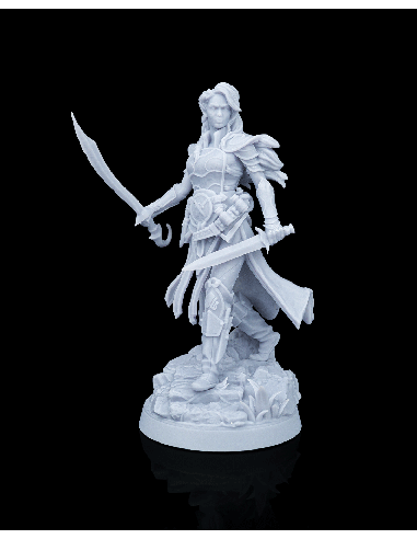 Dorinthea, Master of Swords – figurine résine 1