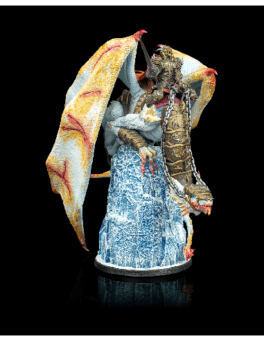 Knight Kestrel & Scorch – Figurine résine | geek3D.fr