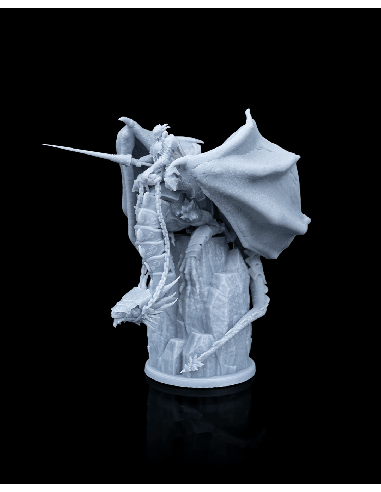 Knight Kestrel & Scorch – figurine résine 8