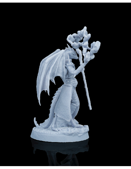 Drakin Warcaster – Figurine résine | geek3D.fr
