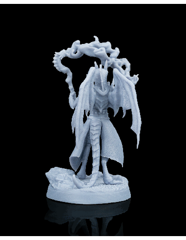 Drakin Warcaster – Figurine résine | geek3D.fr