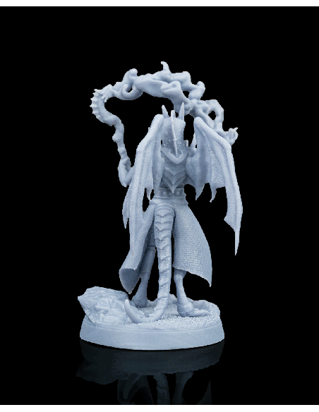 Drakin Warcaster – Figurine résine | geek3D.fr